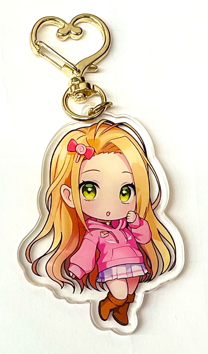 CakeGameLady Acrylic Keychain product image (2)
