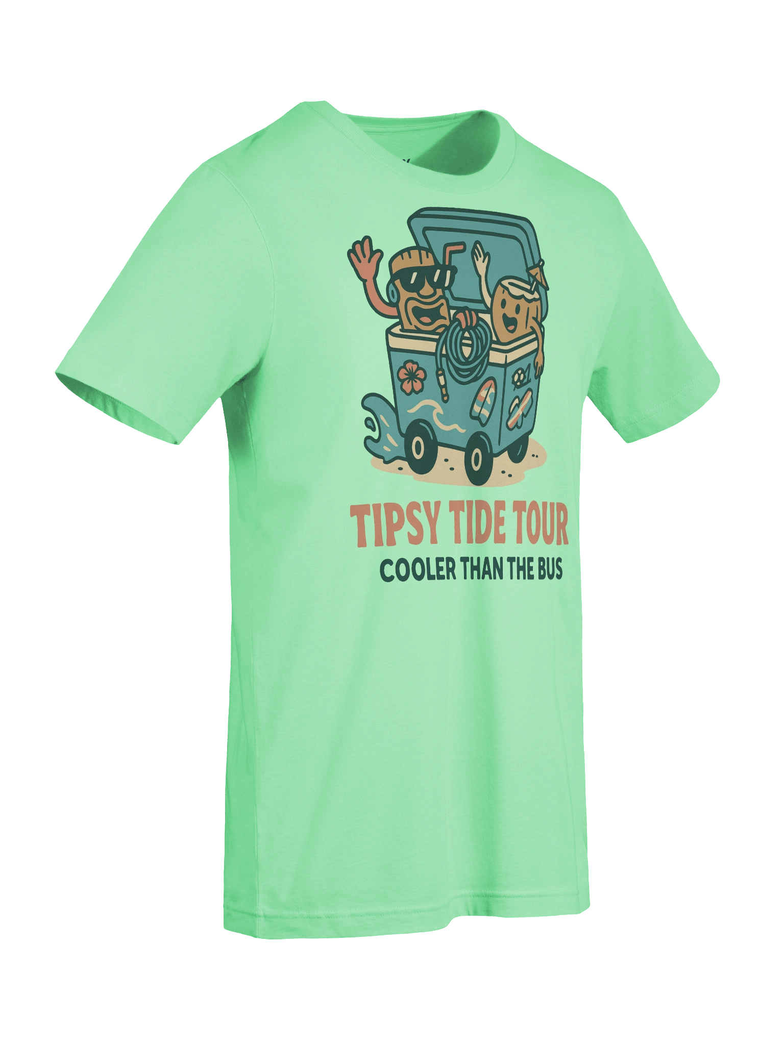Tipsy Tide Tours Cooler T-Shirt product image (50)