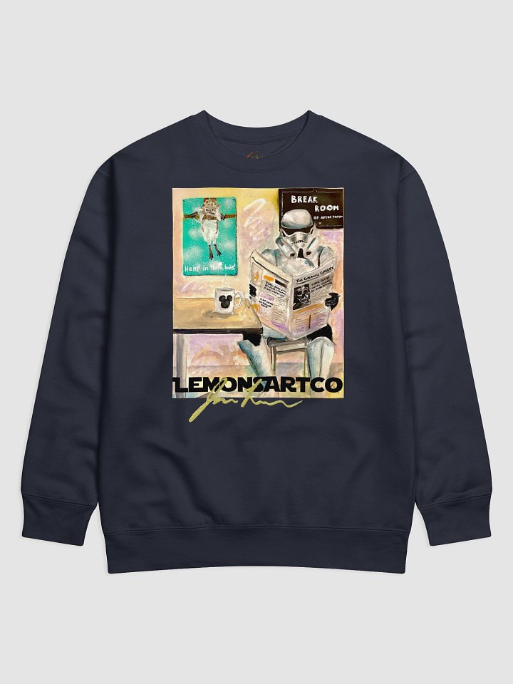 Stormtrooper Taking a Break in the Office Break Room Tee product image (5)