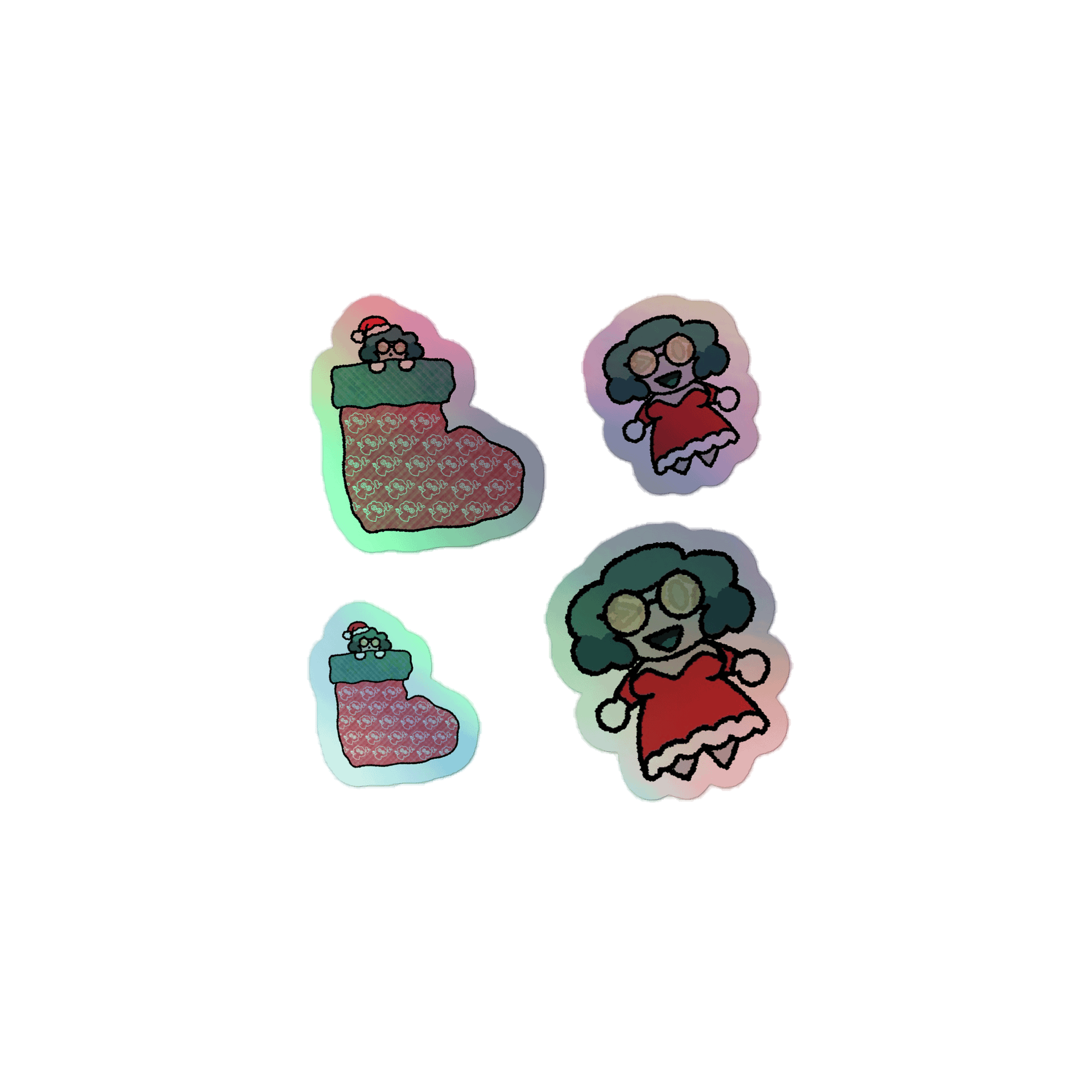 Holographic Jolly B3CKY Stickers!!! product image (1)