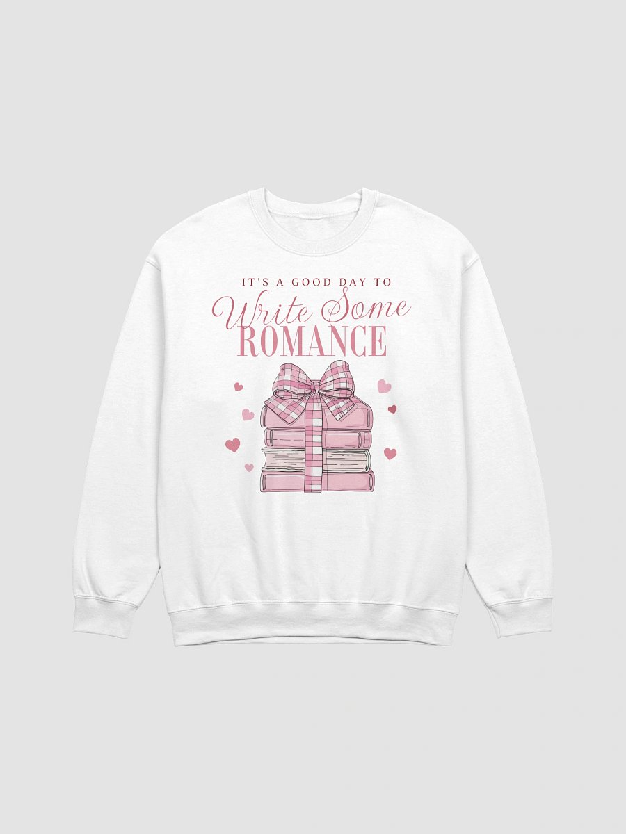 Good Day To Write Romance Crewneck Sweatshirt product image (2)