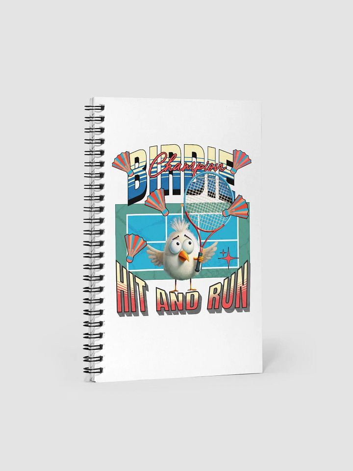 Birdie Champion Hit And Run Spiral Notebook product image (1)