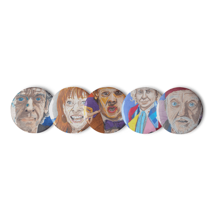 Doctors and Companions Badge Set [01] product image (1)