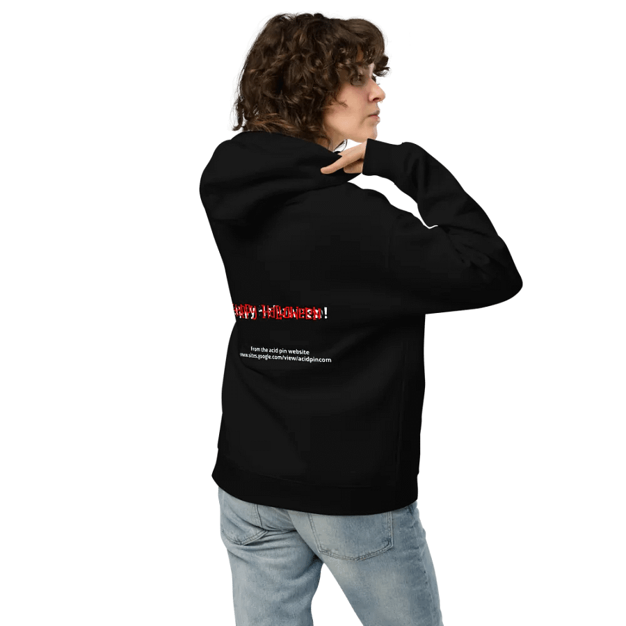Acid pin, two faced. Glitchoween/halloween hoodie product image (12)