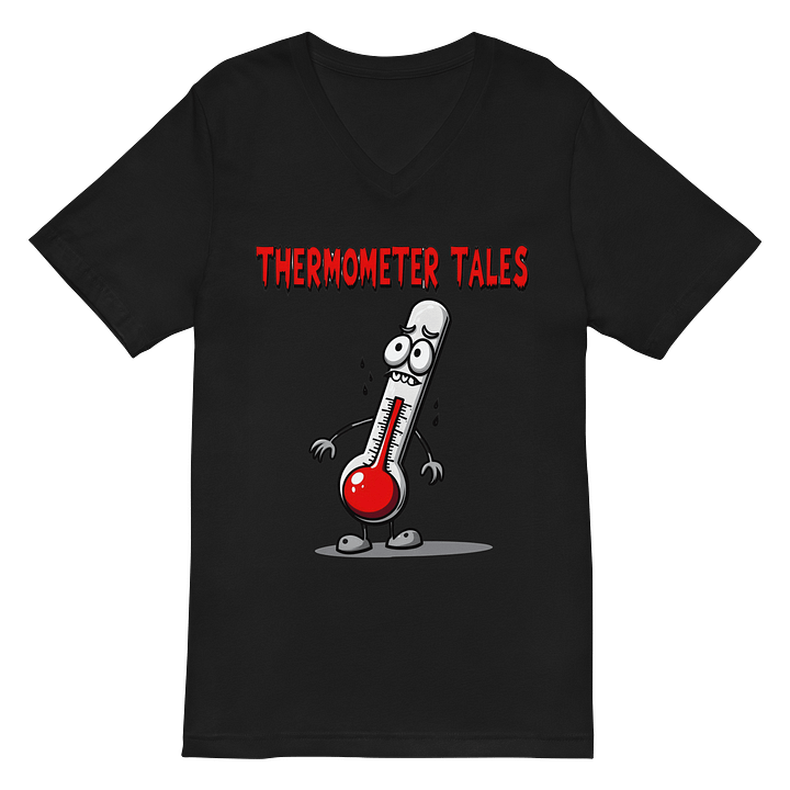 Worried Thermometer Tales V-Neck Tee product image (3)
