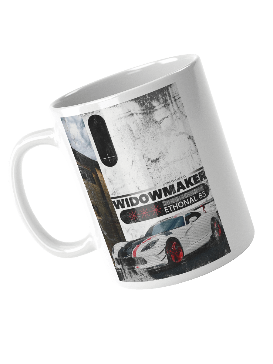Widowmaker E85 Worn | White Glossy Mug product image (8)