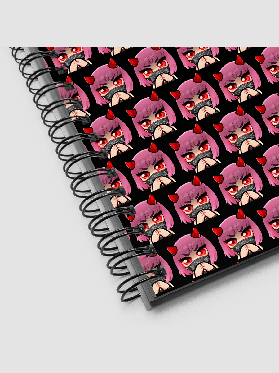 Demon Spiral Notebook (Black) product image (3)