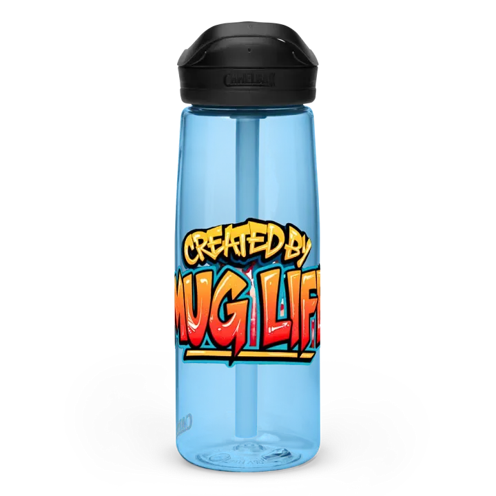 25oz Plastic Water Bottle with Spill-Proof Lid product image (1)