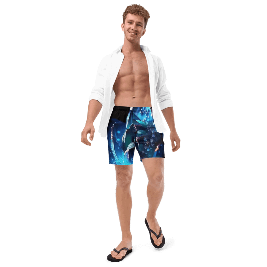 Kawaiikitten Exclusive Premium Mens' Dark Swim Trunks product image (12)