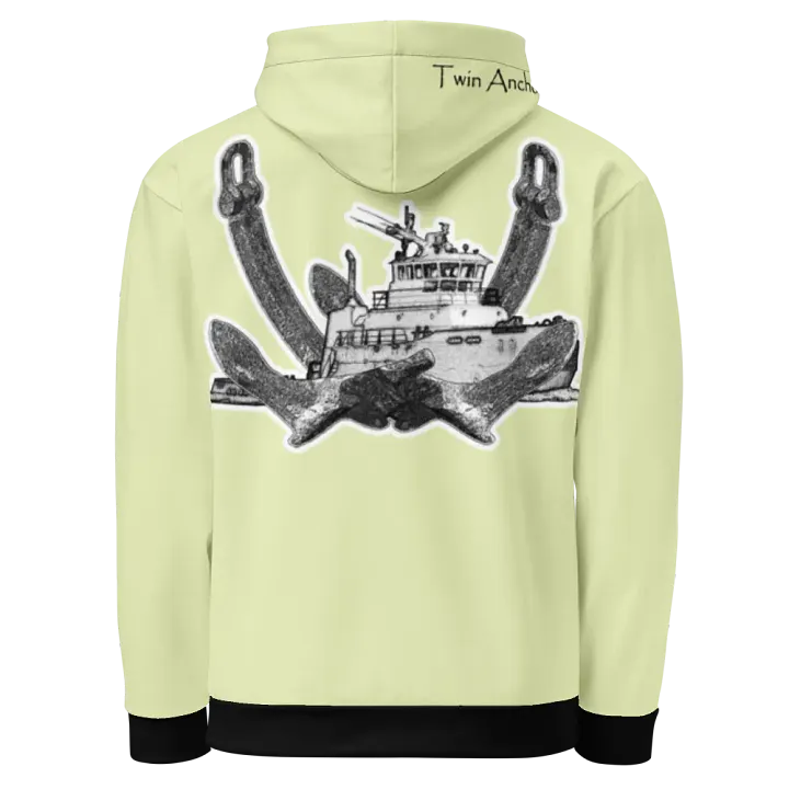 snow flurry Twin Anchor Titan tug Hoodie product image (1)