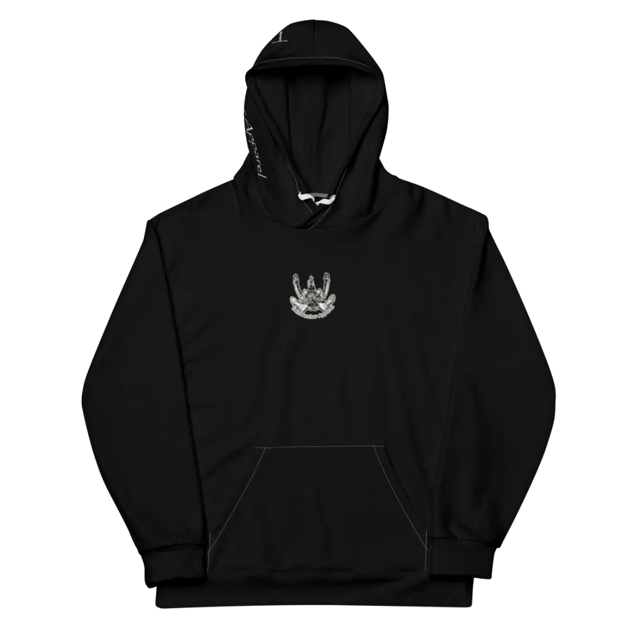 Black Foss double tug Sketch Hoodie product image (12)