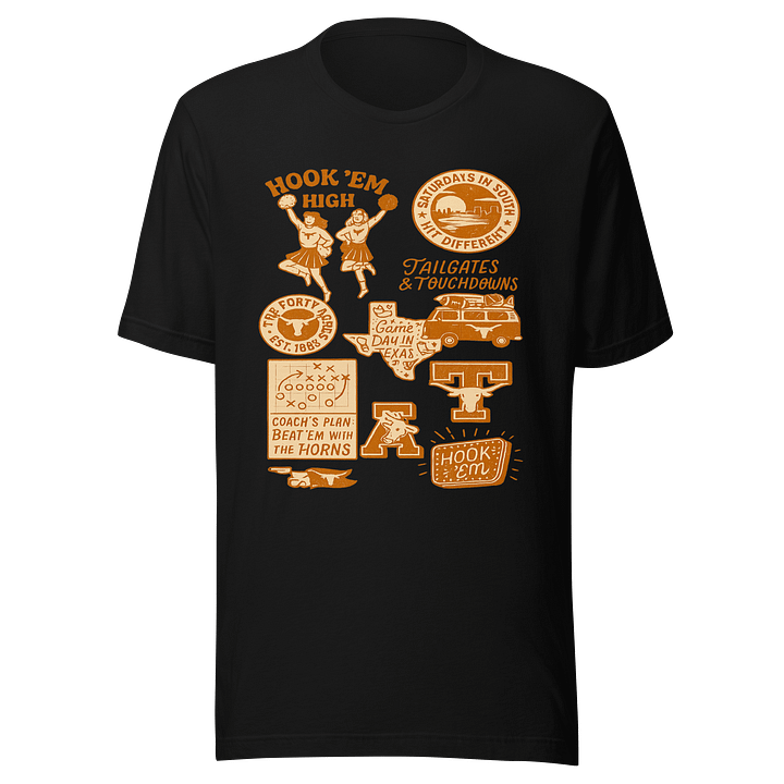 Vintage Texas Game Day T-Shirt product image (1)