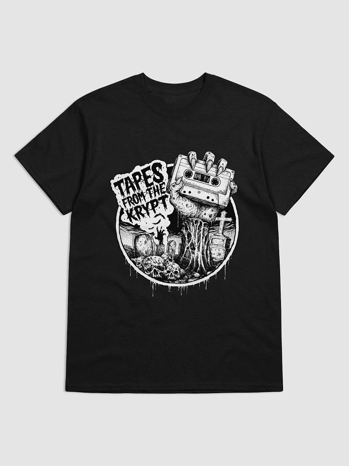 TAPES FROM THE KRYPT MUSTA T-PAITA product image (1)