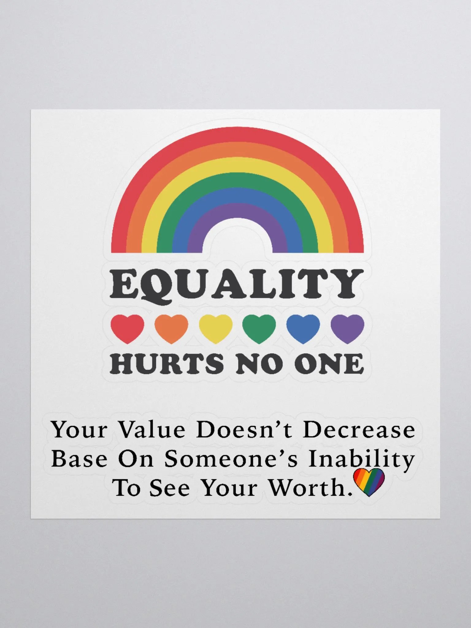 Equality Sticker product image (1)