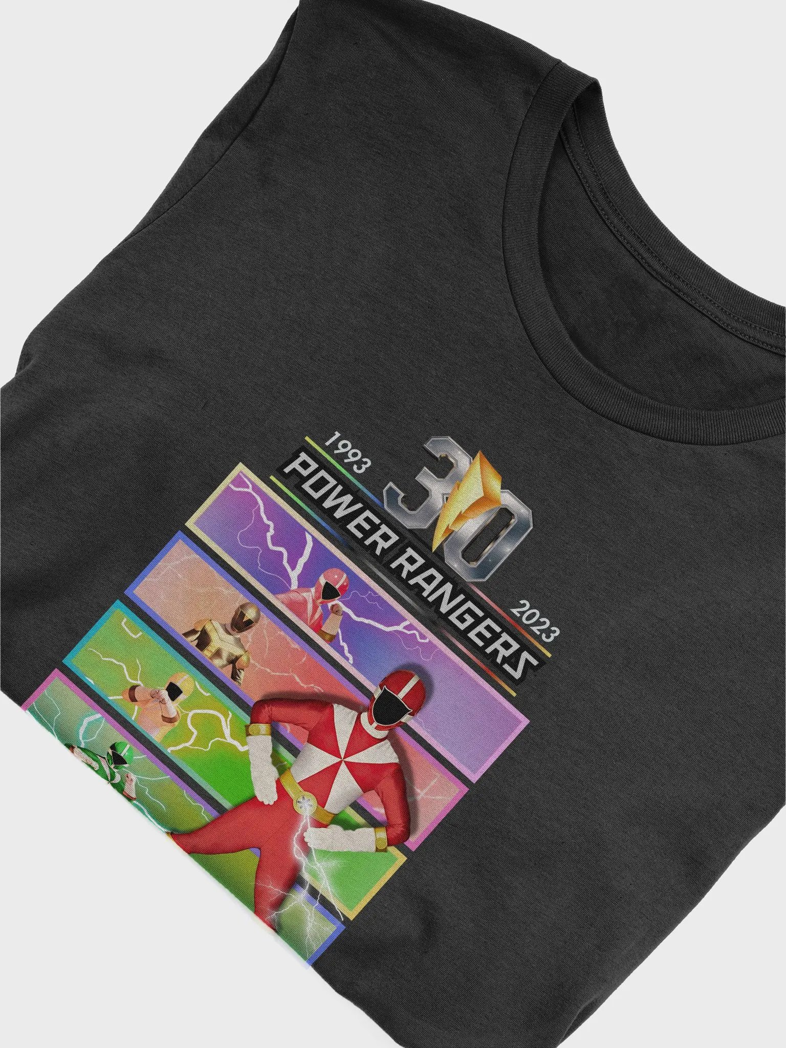 Electric 30th Anniversary Power Rangers Tee product image (17)