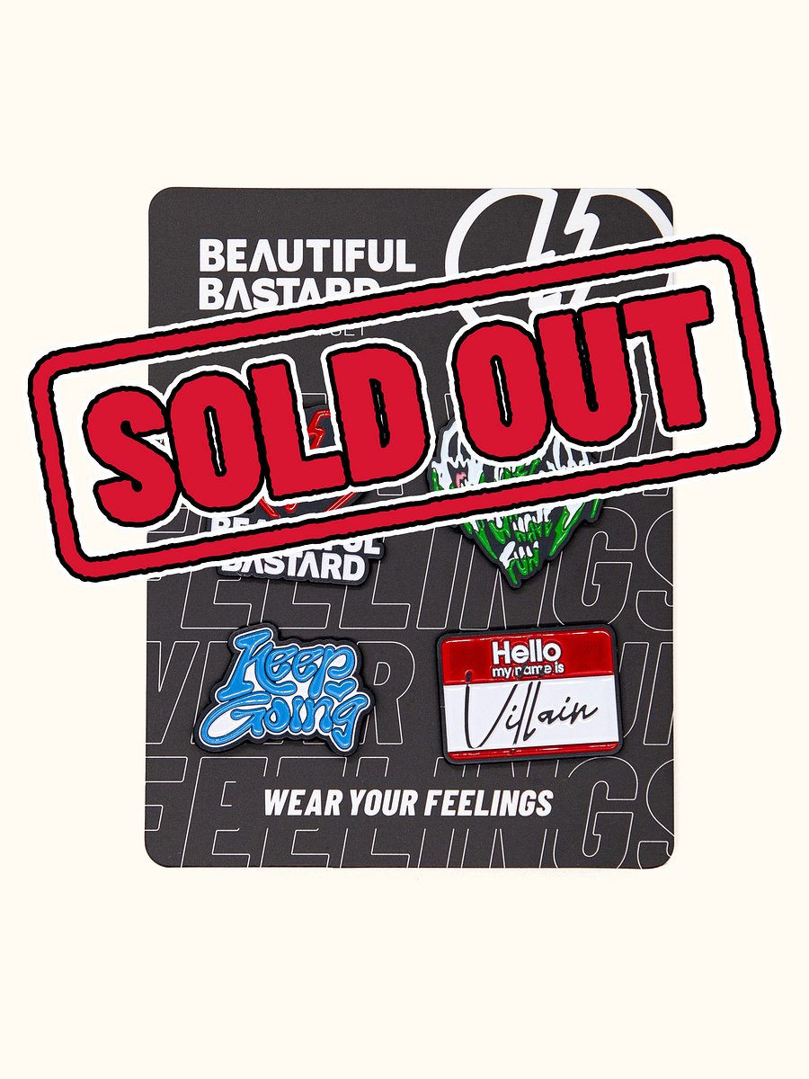 Wear Your Feelings - Enamel Pin Set (4 Pack) product image (1)