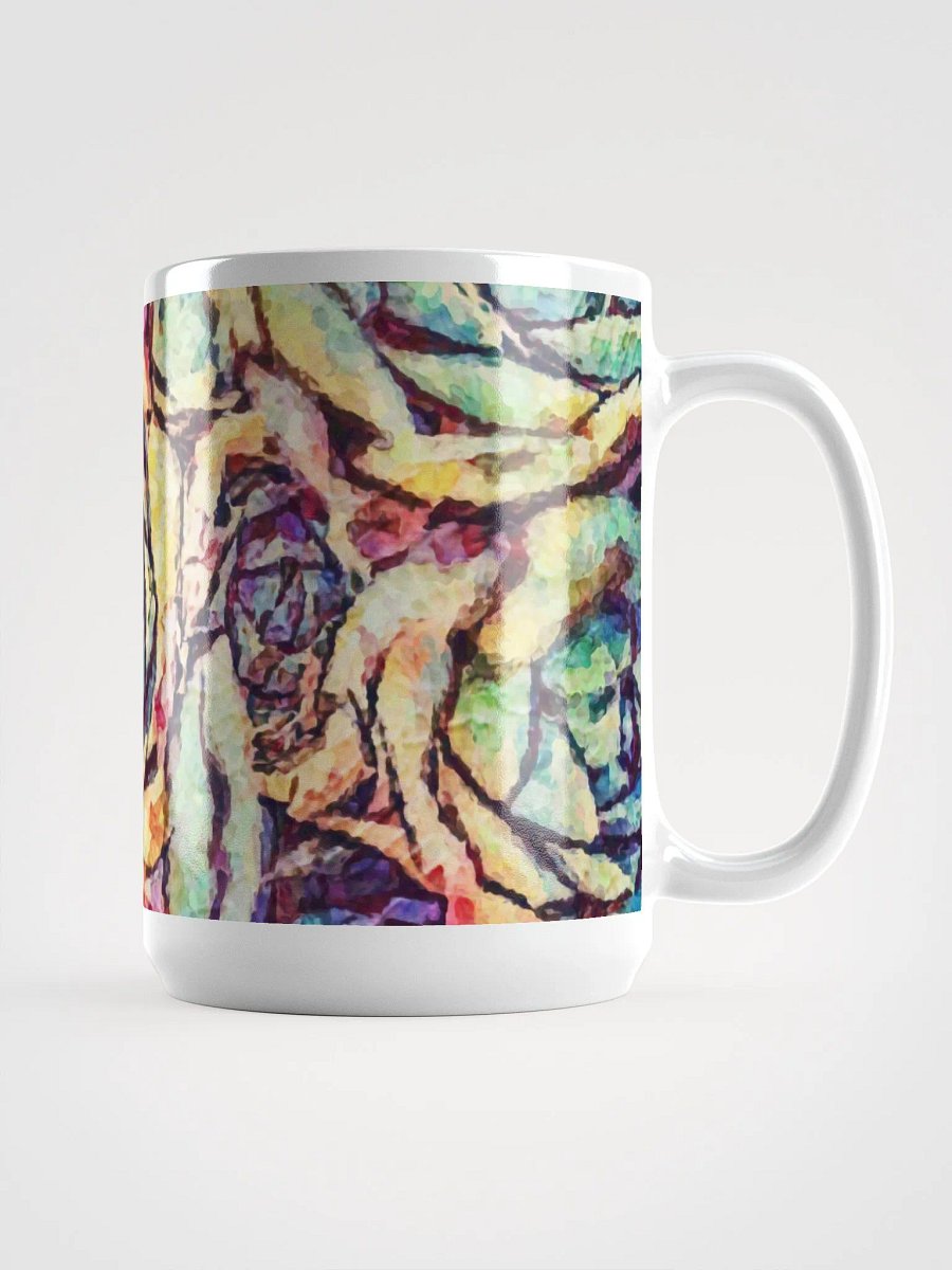 Abstract Graphic | White Coffee Mug | Harmony Succulent product image (3)