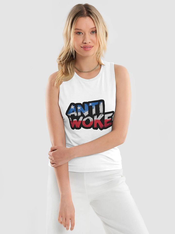 Women's Tank Top: Anti Woke product image (2)