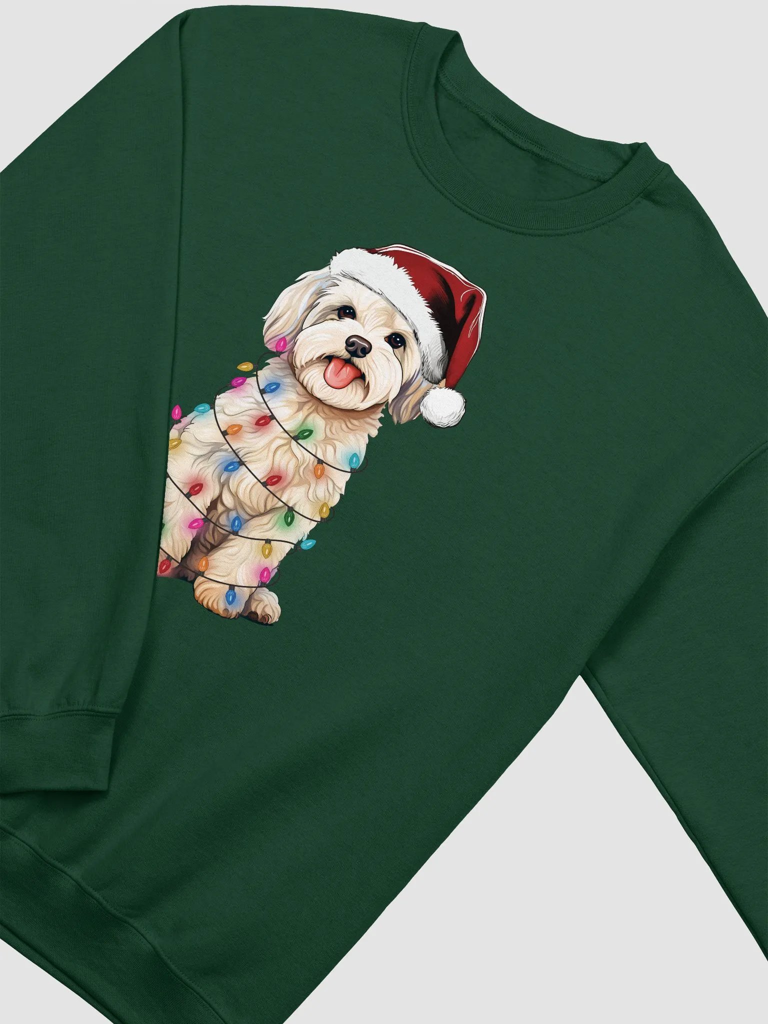 Funny Maltipoo Christmas Sweatshirt for Maltipoo Paw-rents product image (9)