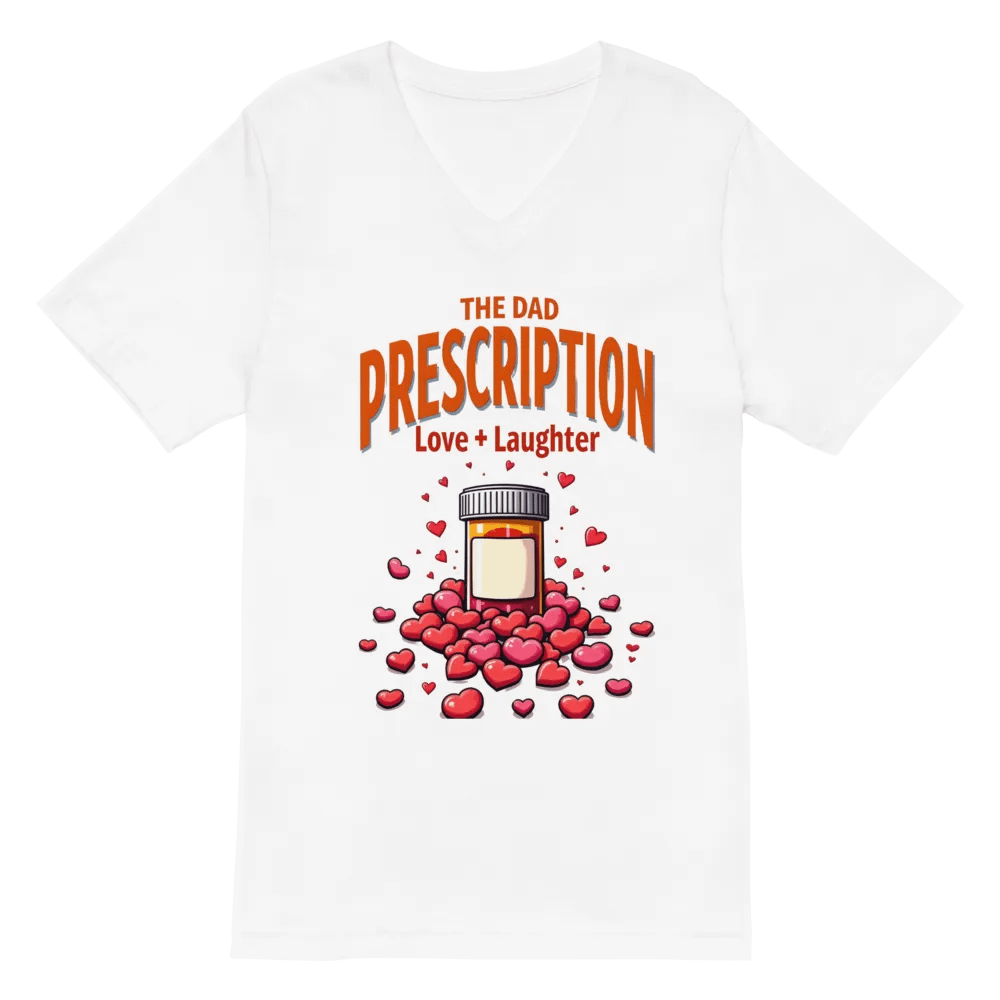 The Dad Prescription V-Neck Tee product image (6)