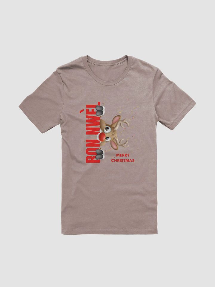 Bon Nwèl Reindeer Christmas T-Shirt product image (71)