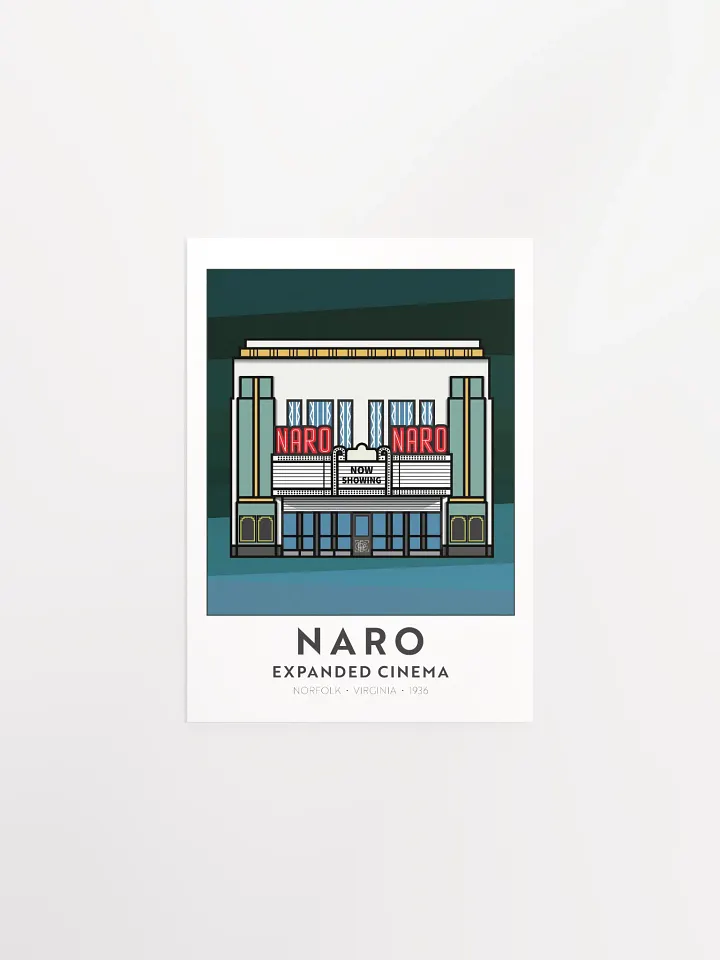 Naro Cinema Art Print product image (1)