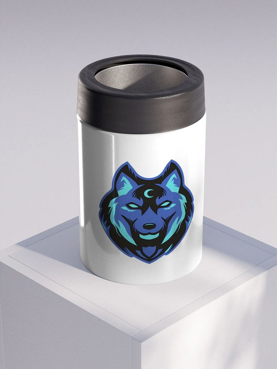 Lunar Wolf Stainless Steel Koozie product image (3)