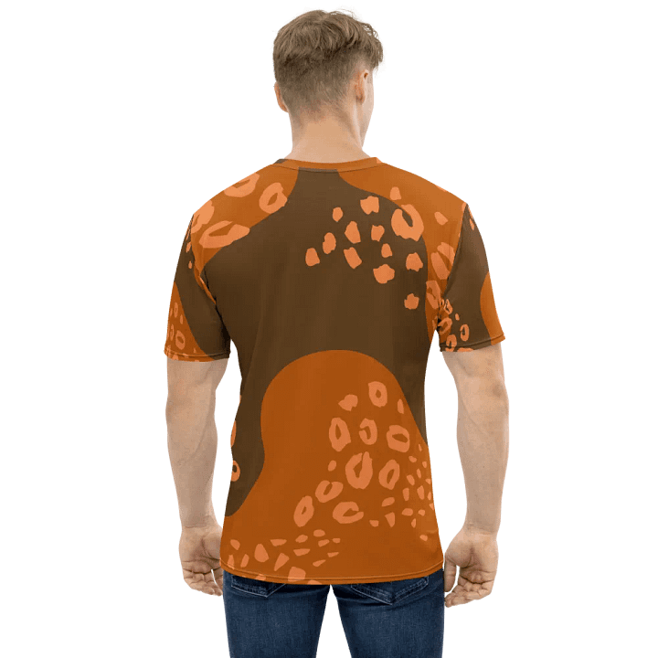 Wild Orange Leopard All-Over Tee product image (1)