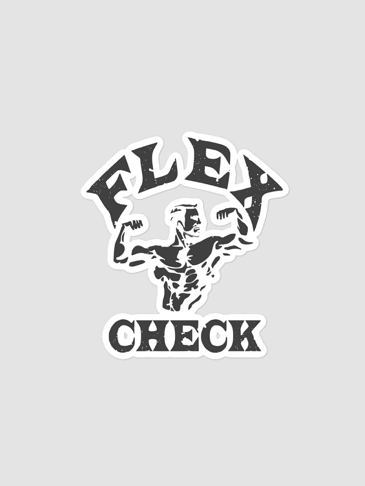 AuronSpectre Flex Check Sticker product image (1)