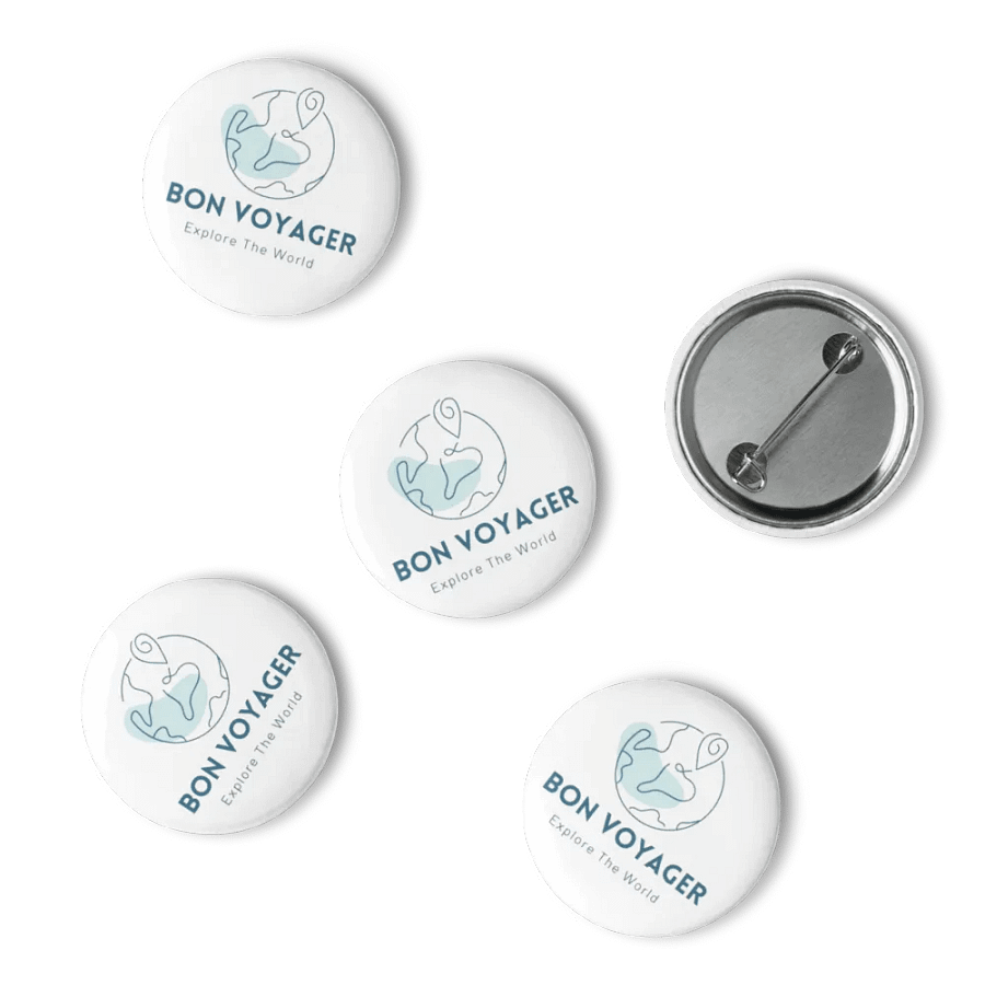 Explore the World Pin Button Set product image (6)