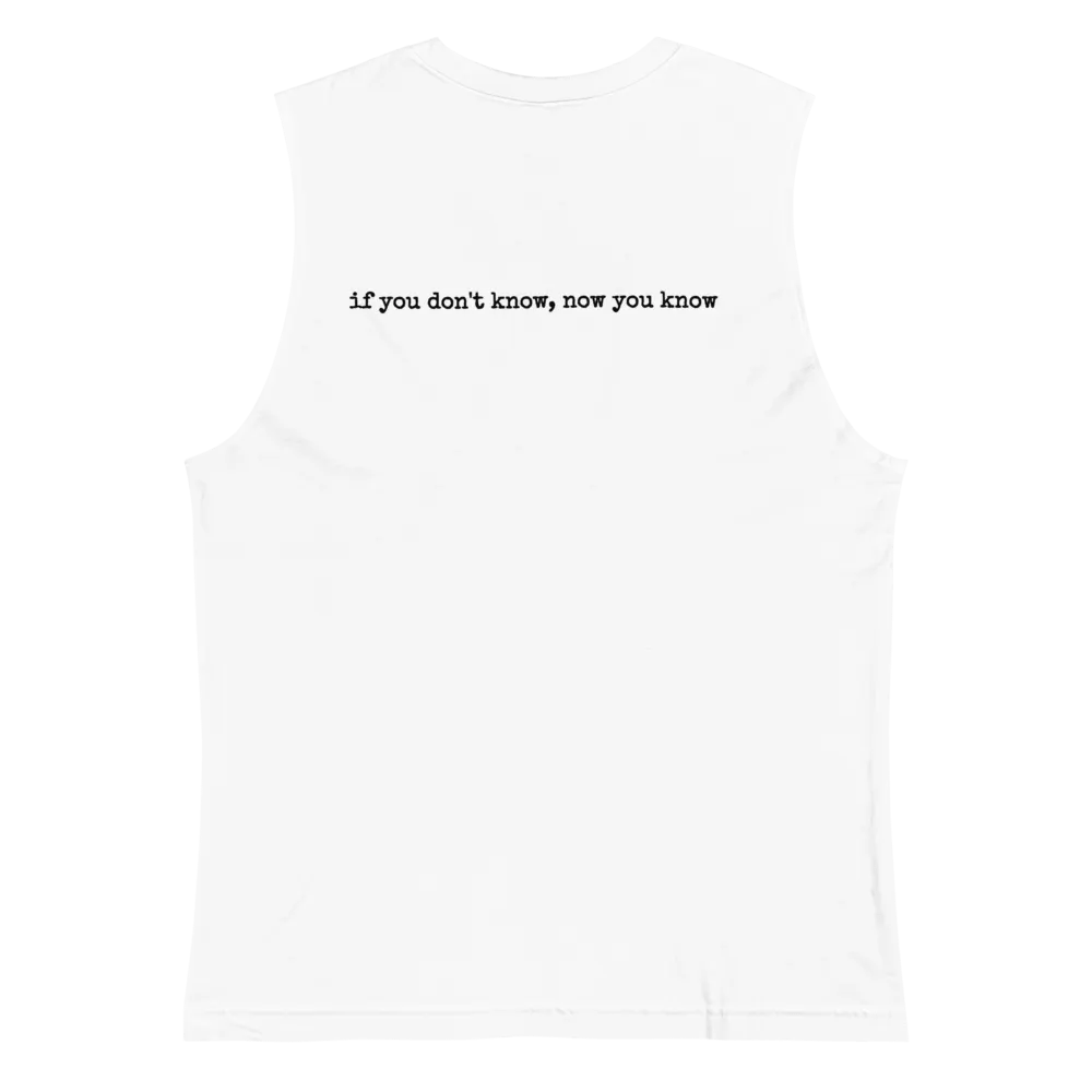 Afro Dude Muscle Tank (front & back) product image (4)