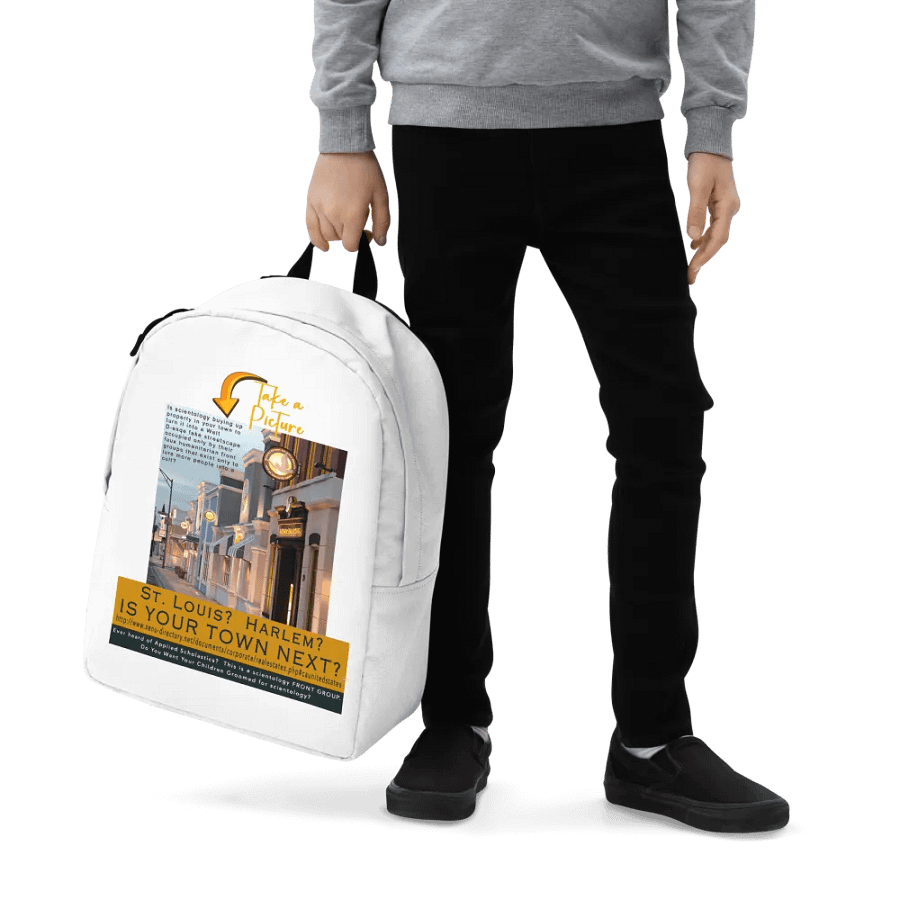 Backpack - Is Your Town Next? product image (6)