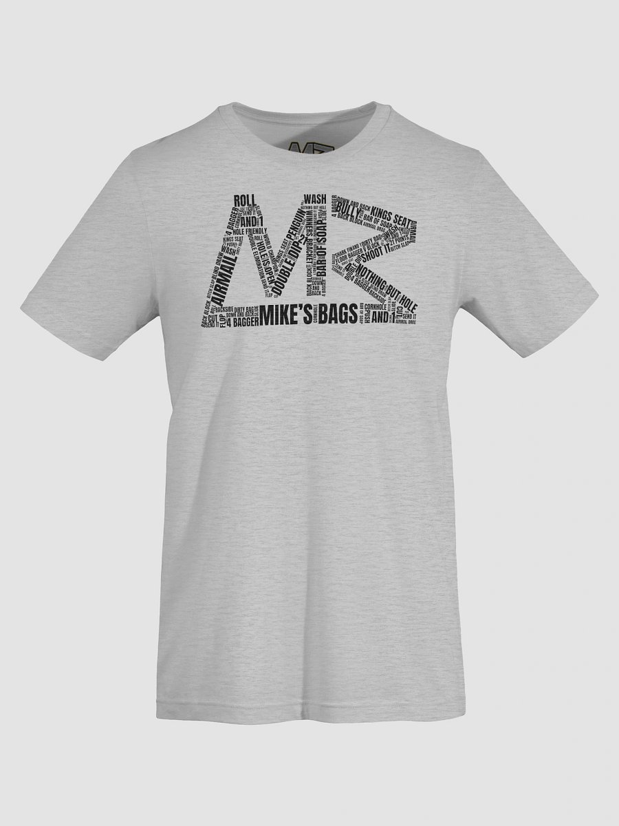 Bella+Canvas Mike's Bags Words Logo Supersoft T-Shirt product image (31)