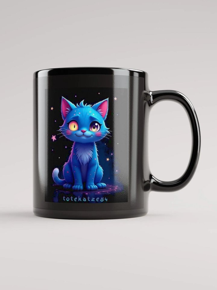 Tasse schwarz mit Bild product image (1)