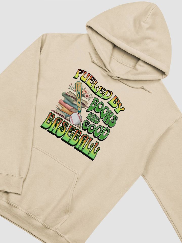Fueled By Books And Good Baseball Literary Slugger Hoodie product image (20)