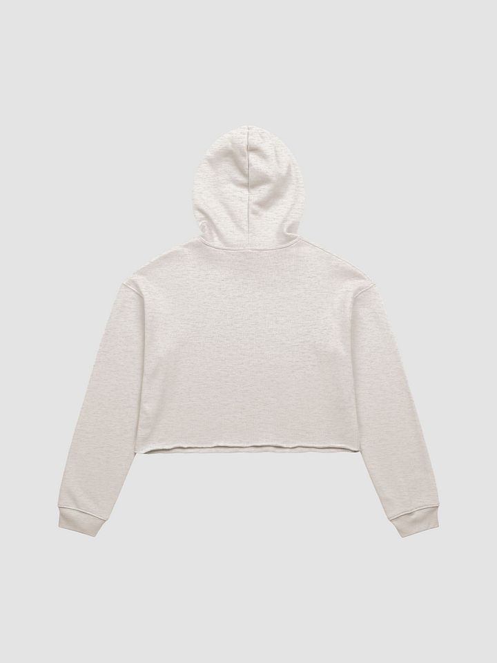 here kitty, kitty! Cozy Chic: Bella+Canvas Fleece Crop Hoodie product image (2)