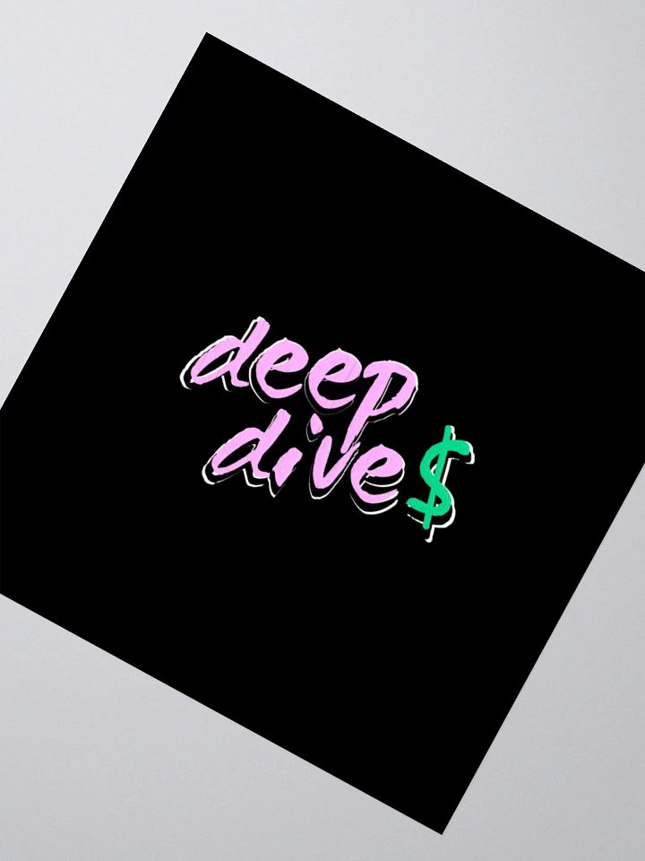 the deep dive$ sticker. product image (4)