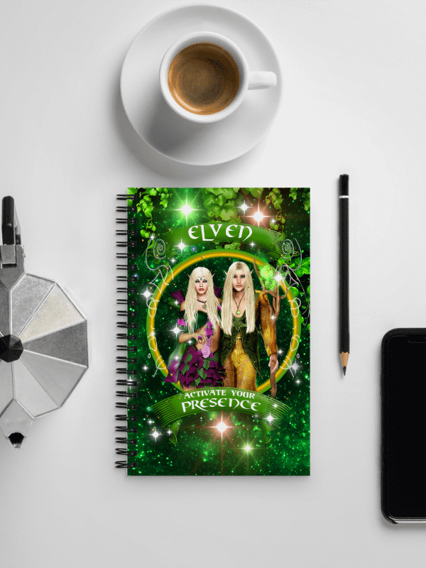 Elven Activate Your Presence Spiral Notebook product image (4)