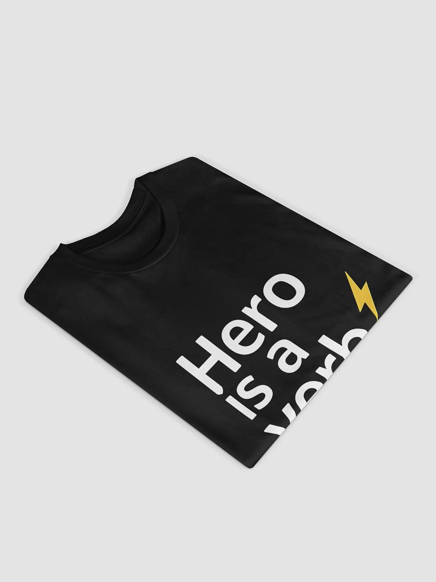 Hero Is a Verb – The Robert Downey Jr. T-Shirt That Will Ignite the Hero Within You product image (3)