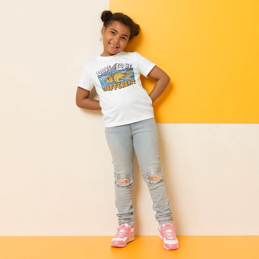 "Dare to be Different" Kids Shirt product image (6)