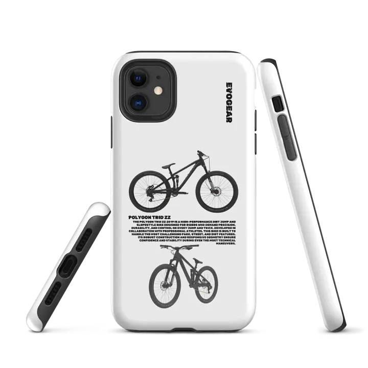 White Trid ZZ iPhone Case product image (1)