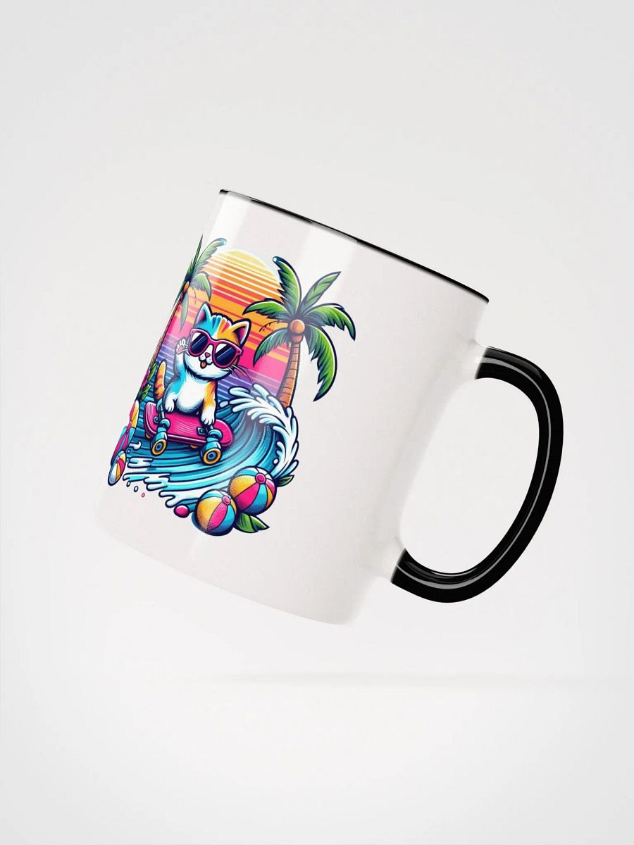 Vibrant Ceramic Mug with Colourful Interior product image (5)