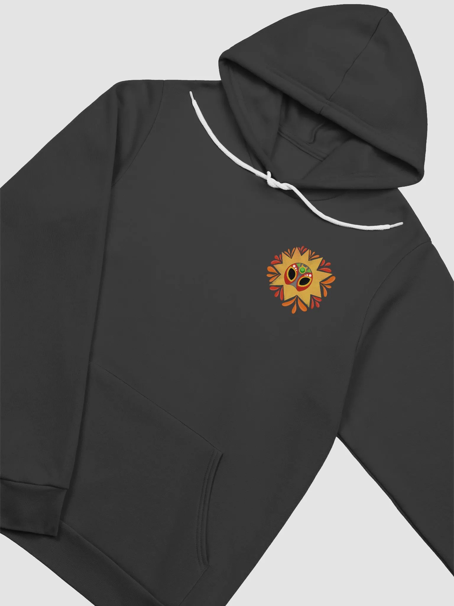 Lucha Dog Pepper Sun Mask Super Soft Hoodie! product image (6)