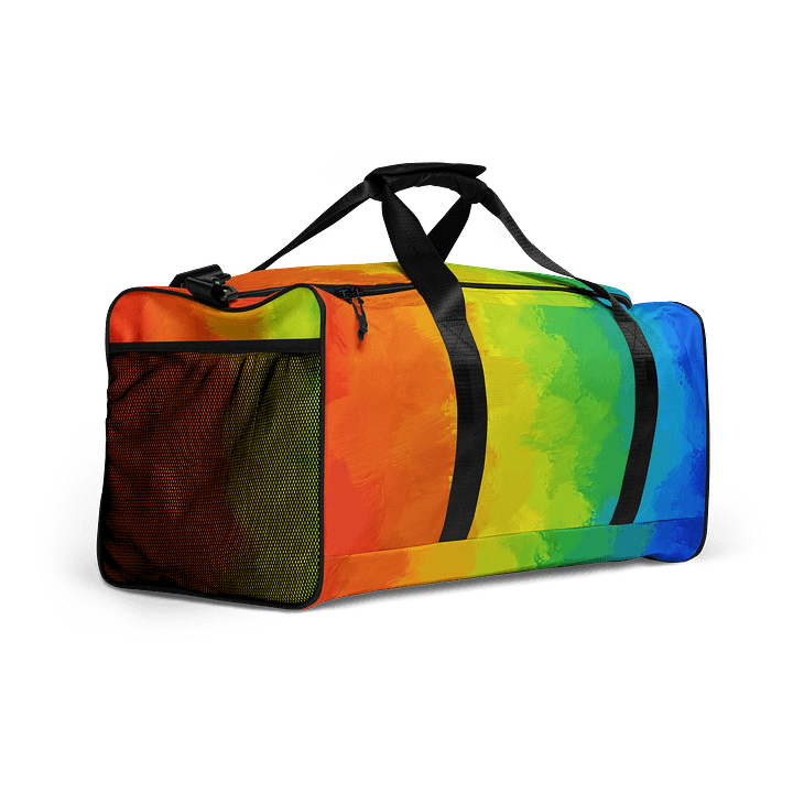 Rainbow Gradient All-Over Duffle Bag product image (2)
