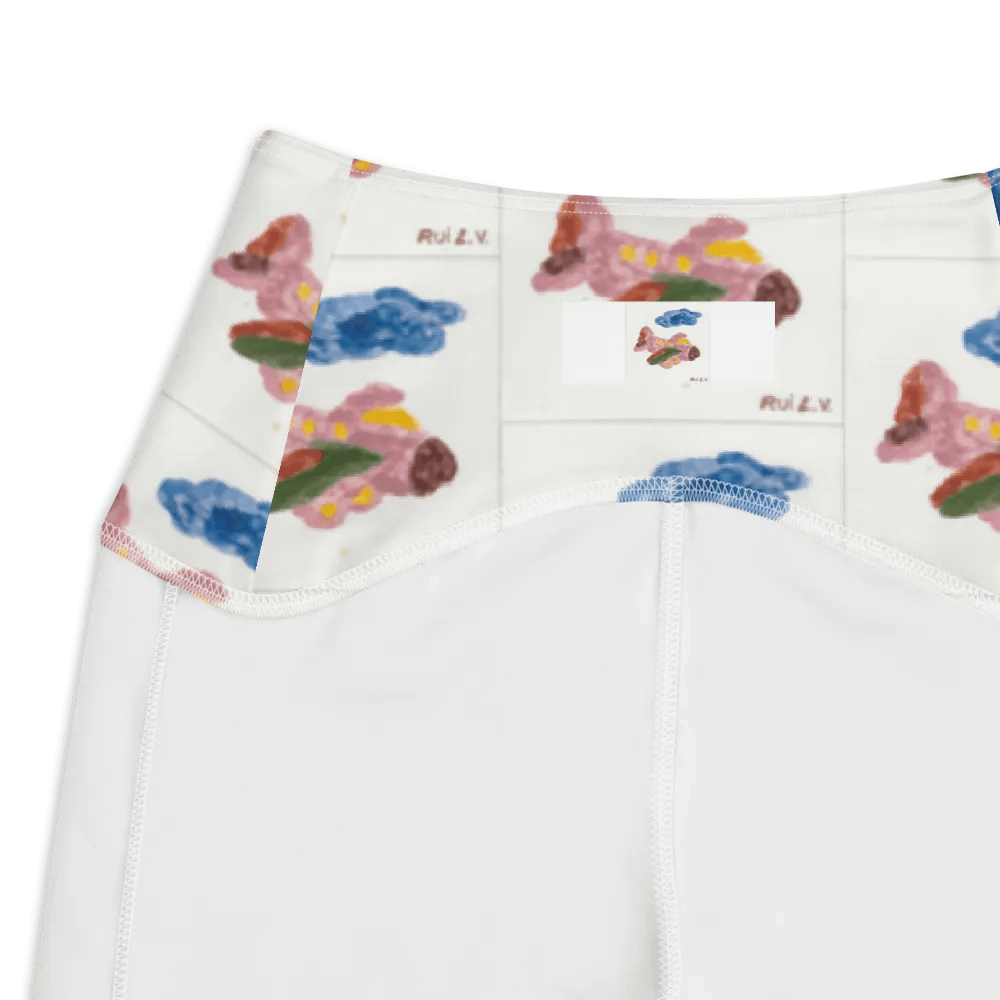 Kid Airplane (All-Over Print Leggings with Pockets) product image (10)
