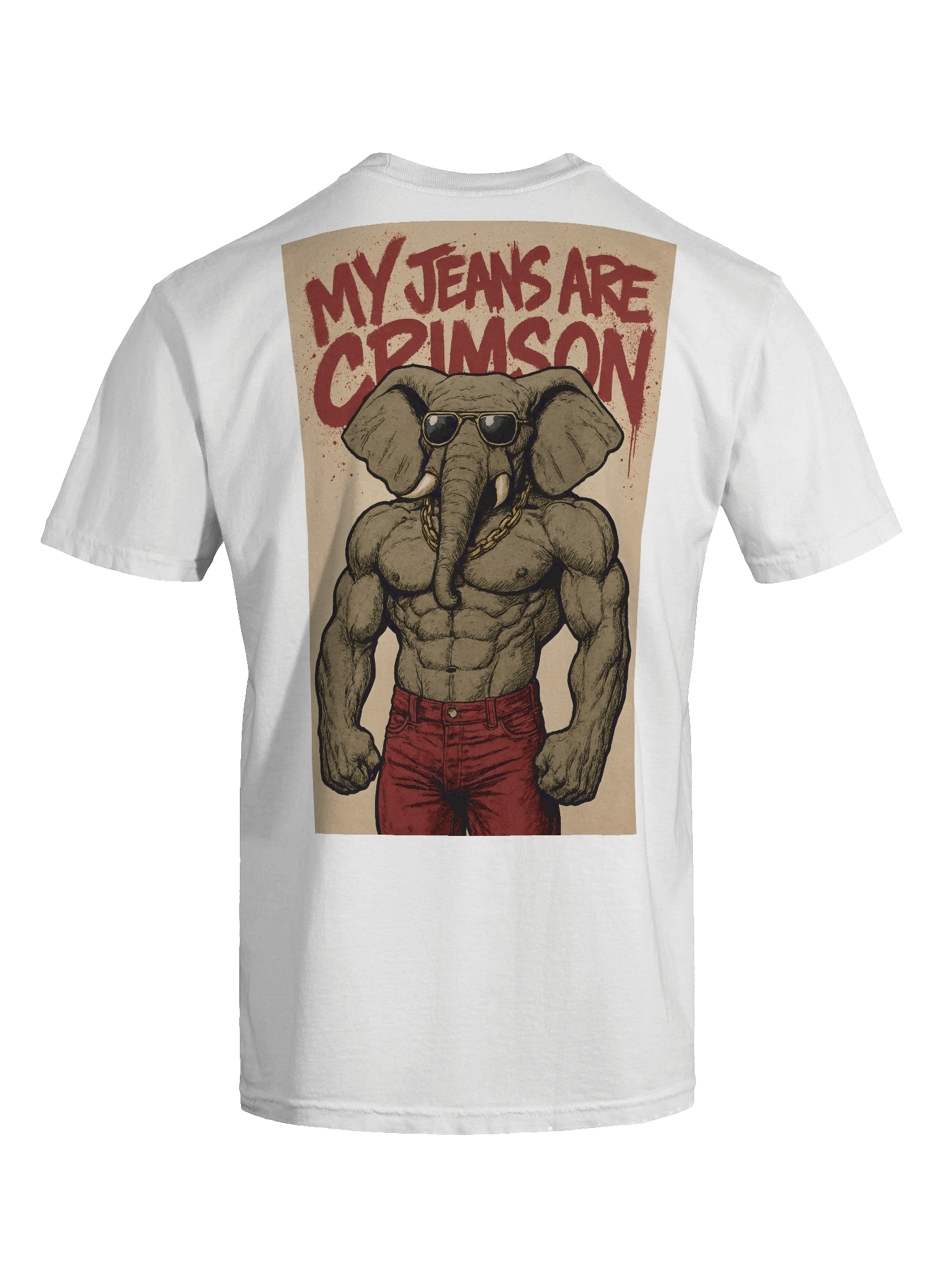 Crimson Swagger Elephant Tee product image (9)