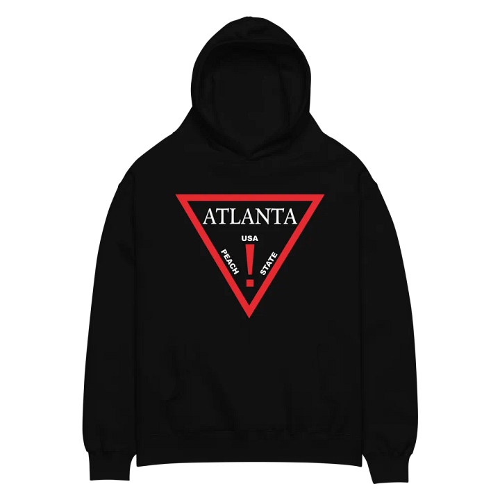 ATLANTA Warning Unisex Hoodie product image (2)