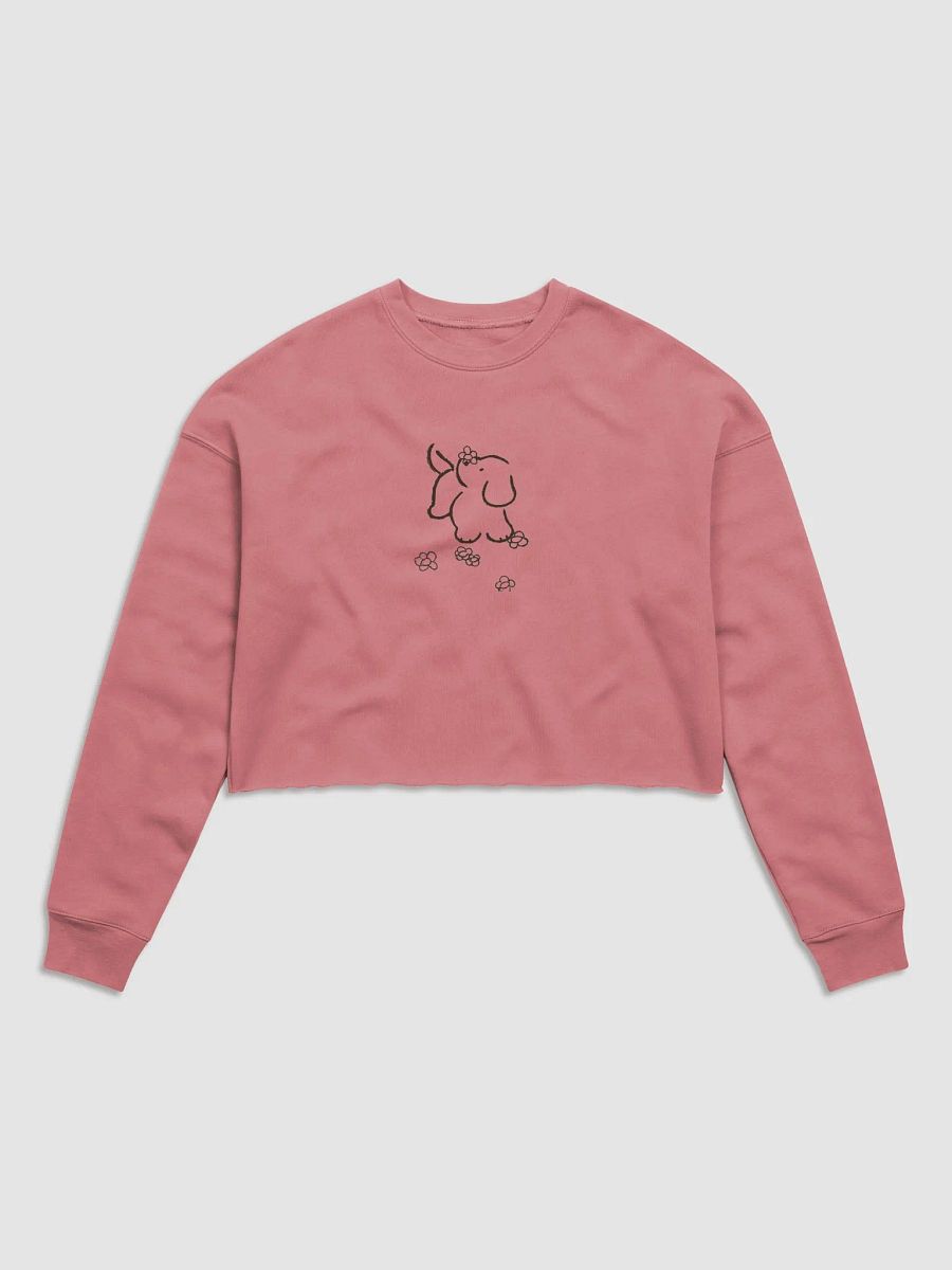 Floral Dog Line Art Women's Sweatshirt product image (26)
