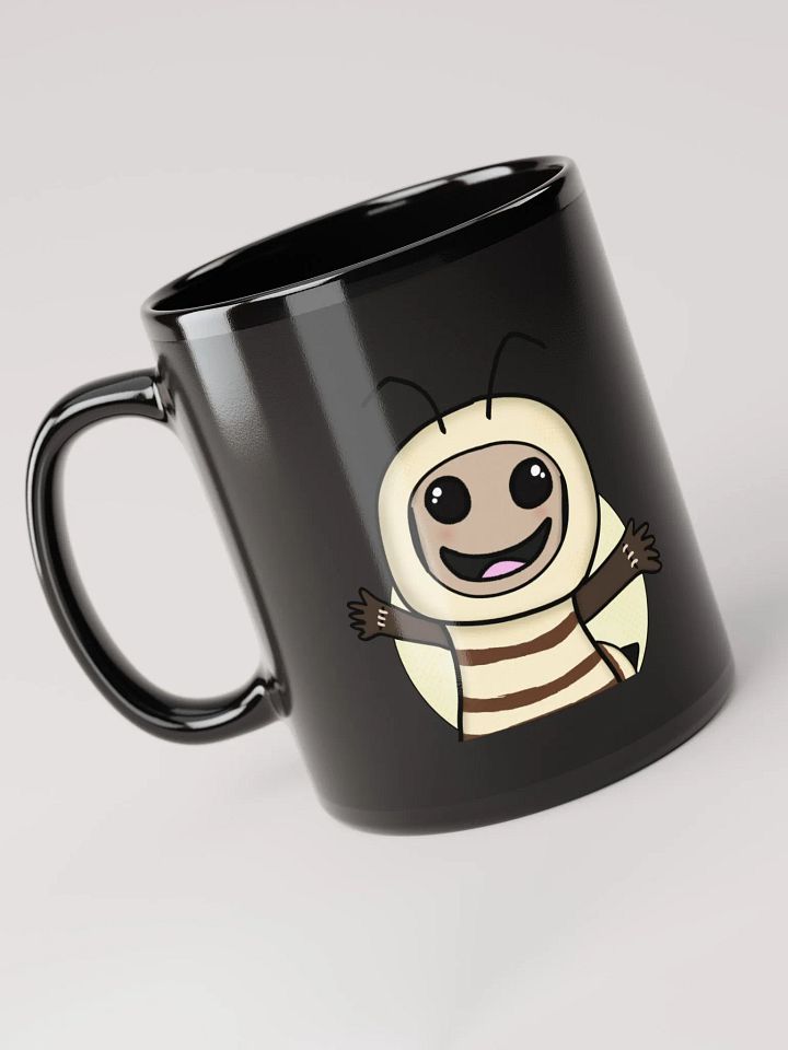 bee sack boy black mug product image (1)