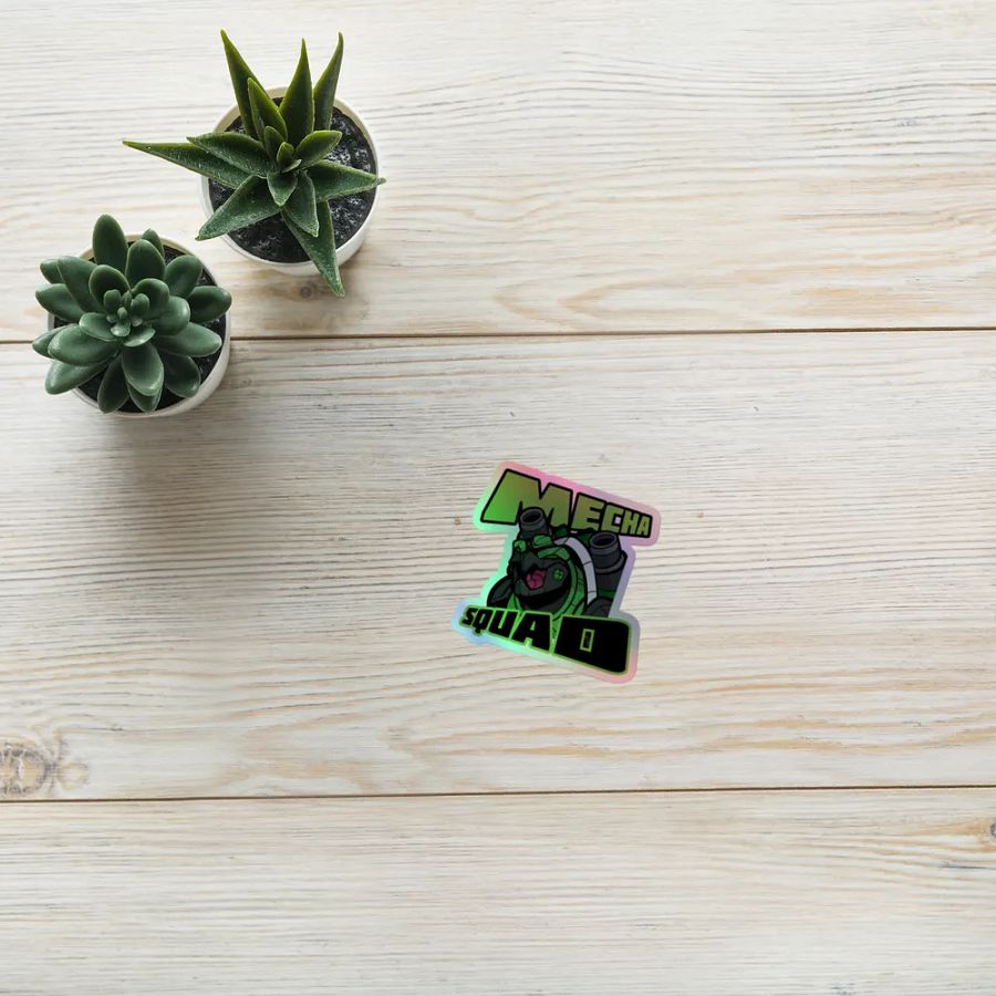 Mecha Squad Holo Sticker product image (10)